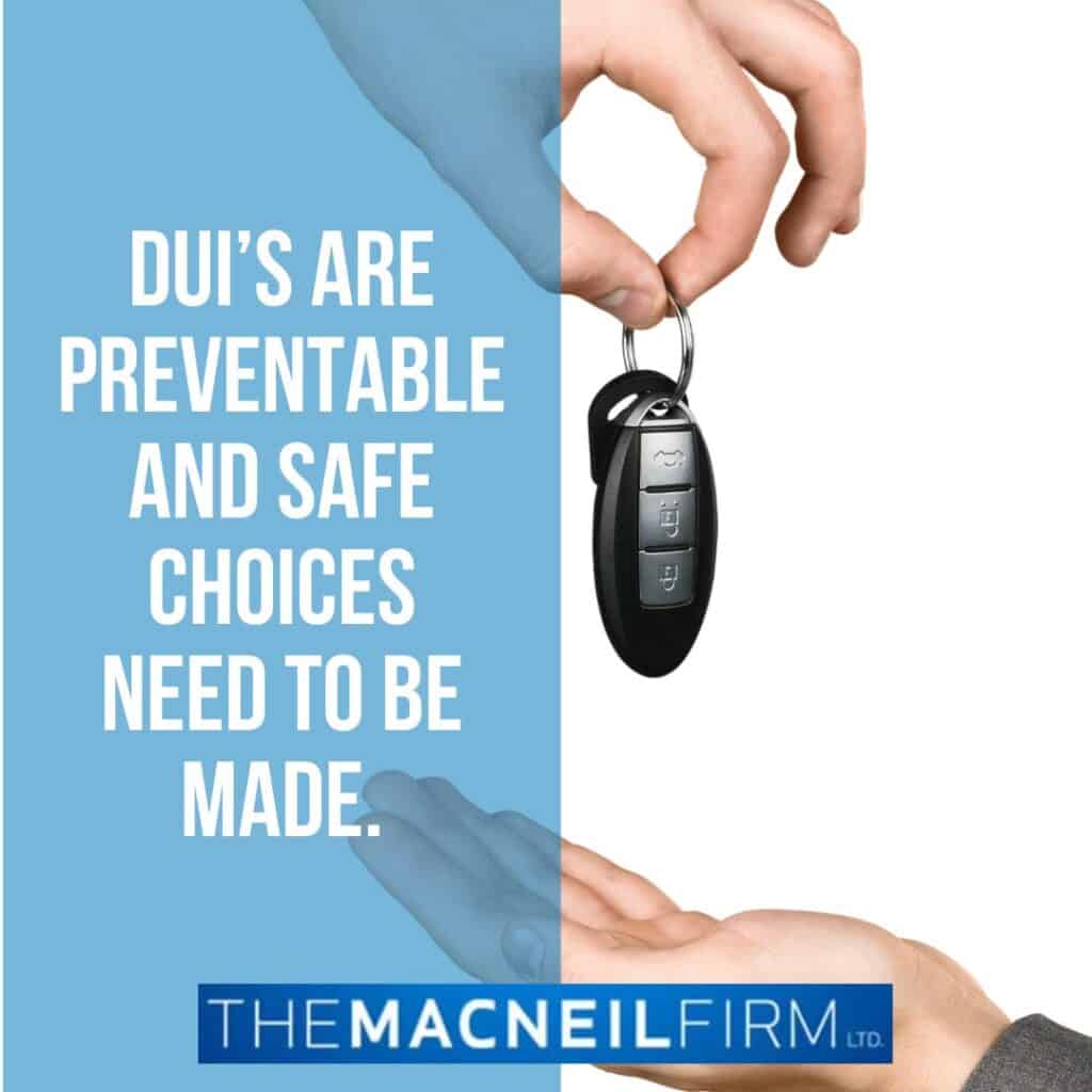 DUI Lawyer Olympia Fields Illinois | Preventing a DUI | DUI Lawyer Near Me | The MacNeil Firm