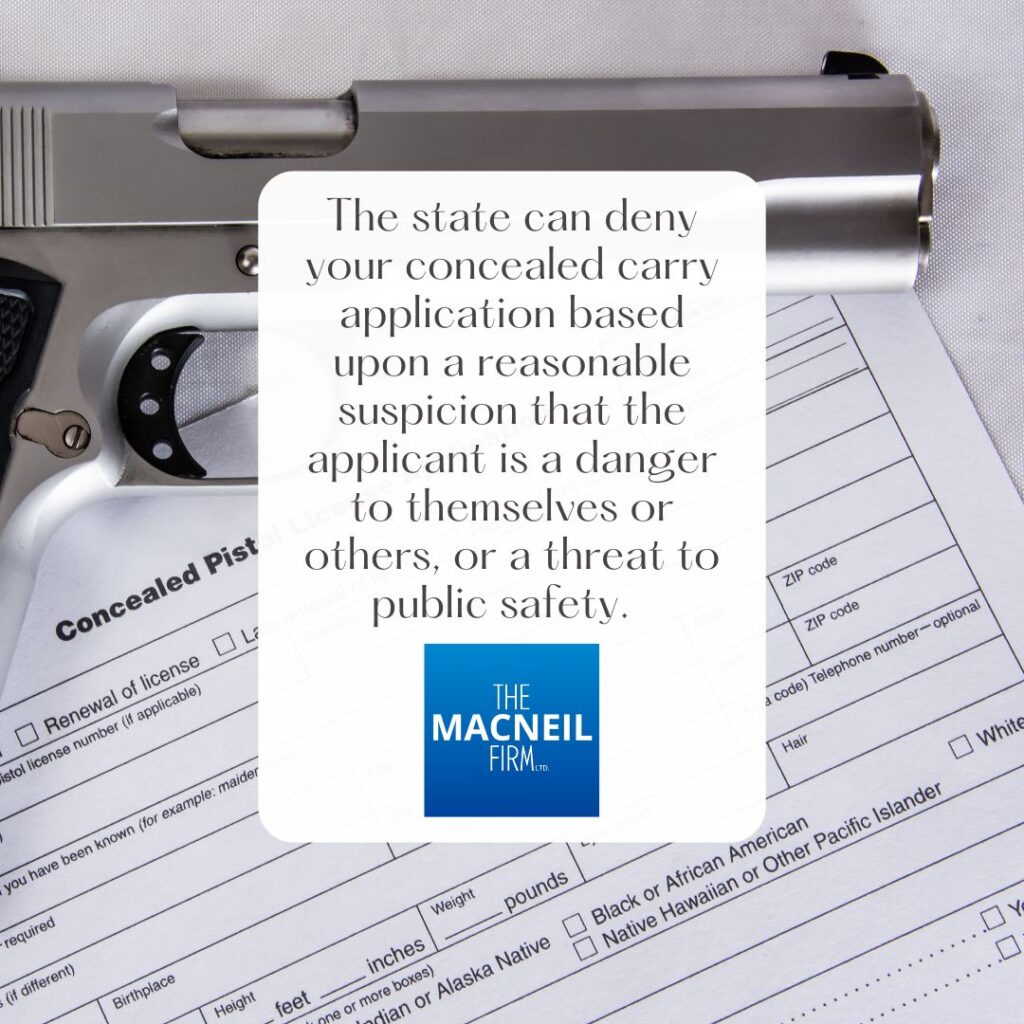 Criminal Defense Bolingbrook | Concealed Carry License Cases | The MacNeil Firm | Criminal Defense Near Me